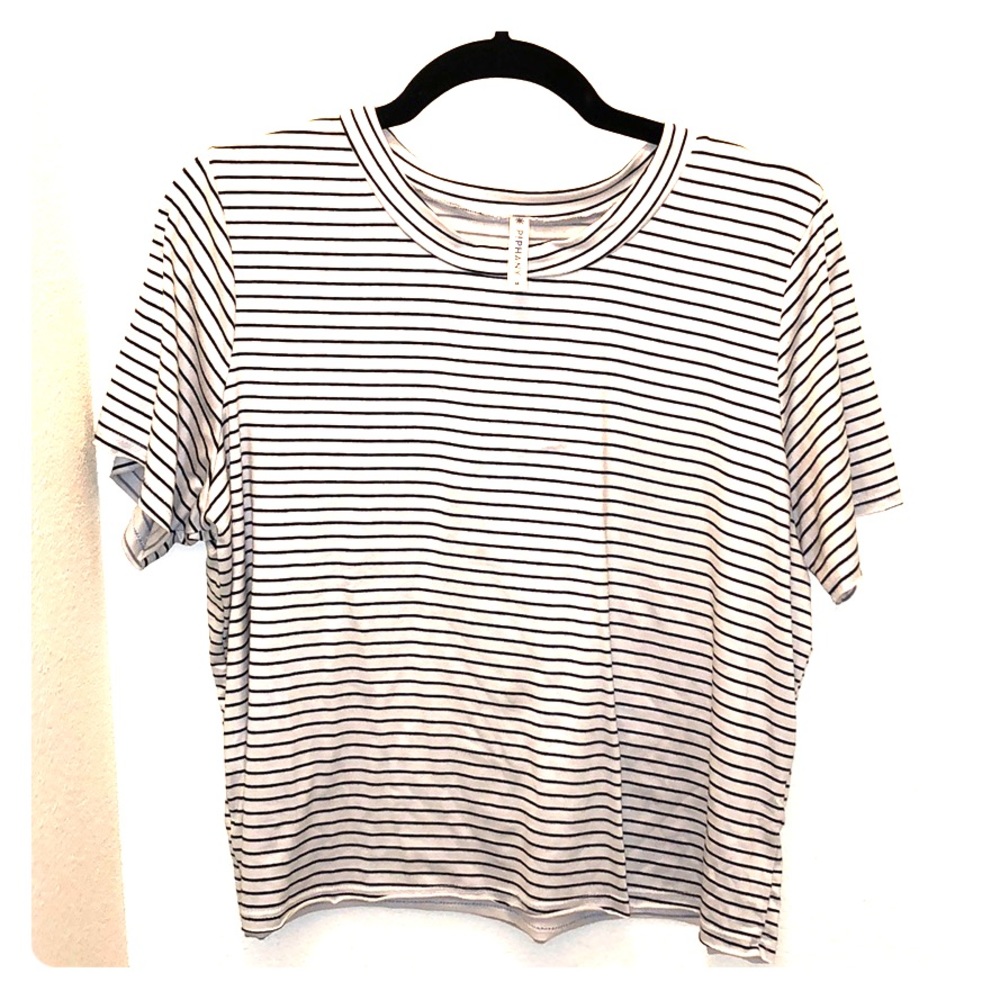 Striped crop top